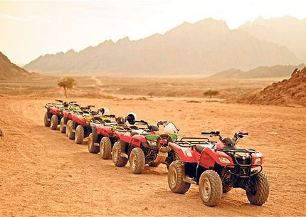 Quad szafari délelőtt Sharm